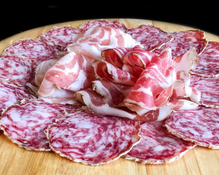 tagliere di salumi della casa